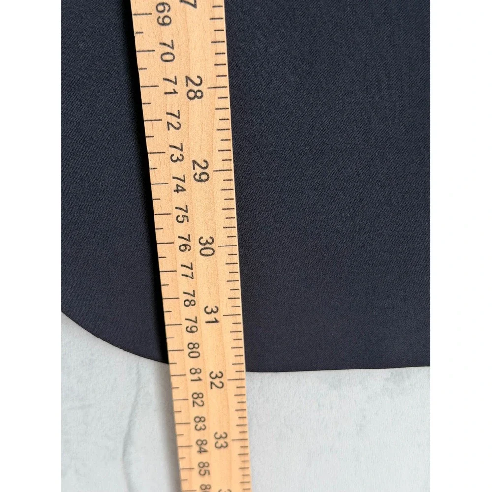 Barneys Loro Piana 120's Wool Blazer Minimalist Mens 40R Black Made in Canada